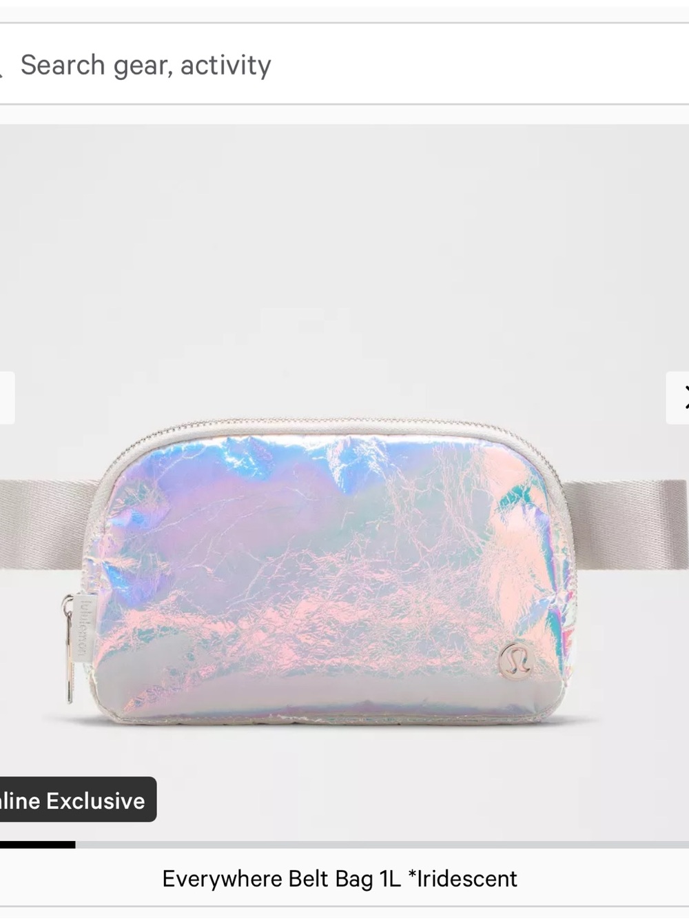 Lululemon Everywhere Belt Bag 1L *Iridescent